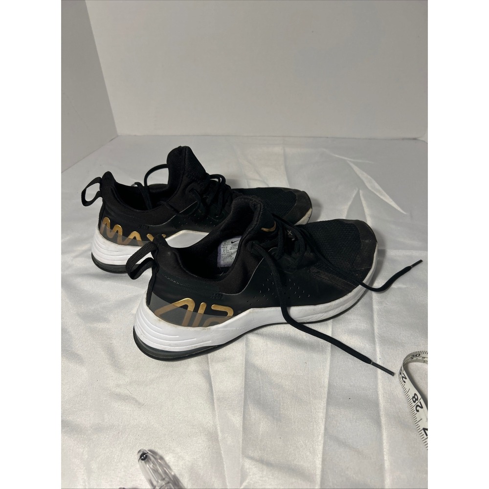 Nike Air Max Bella TR 3 Womens Training Shoes‎ Black Gold CJ0842-005 Size 8 - Picture 2 of 7